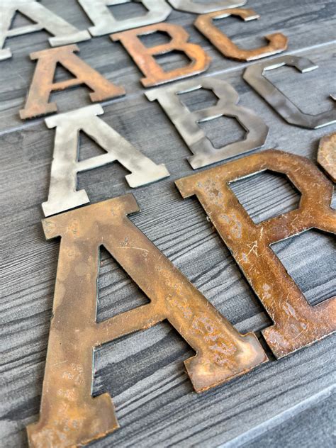 how to cut letters out of sheet metal|2 inch metal letters.